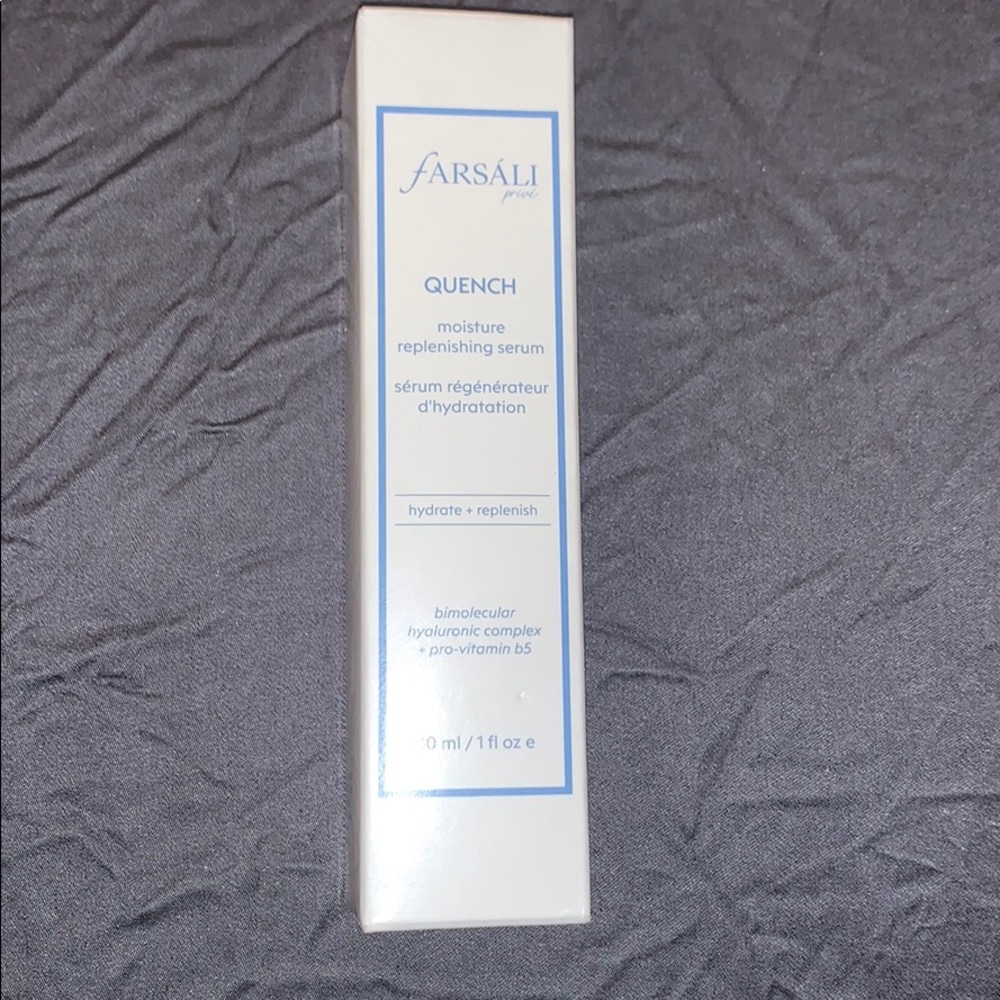 Farsali quench moisture replenishing serum